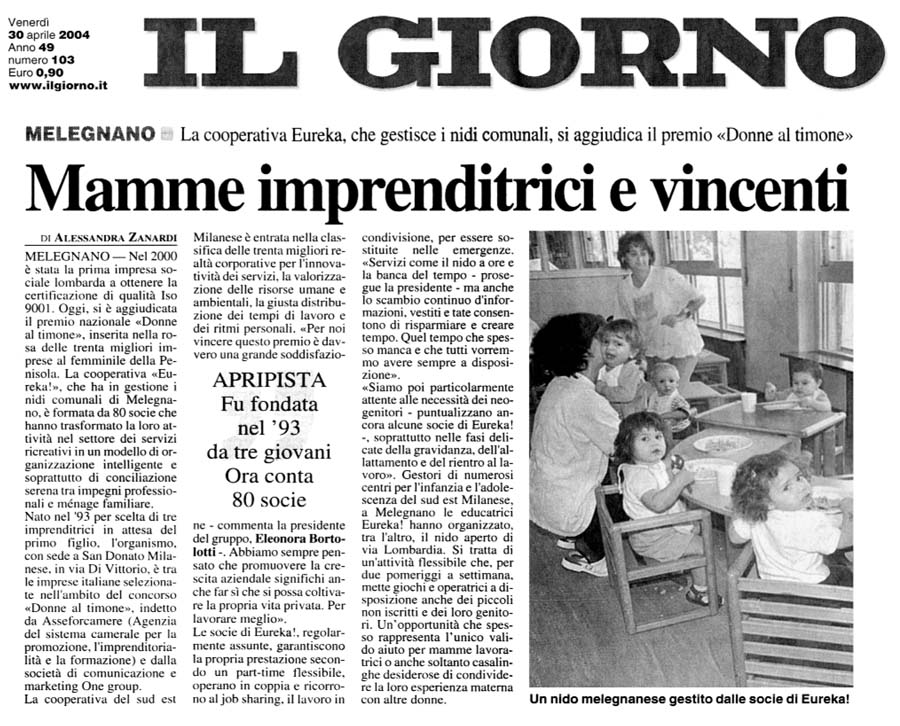Mamme imprenditrici e vincenti
