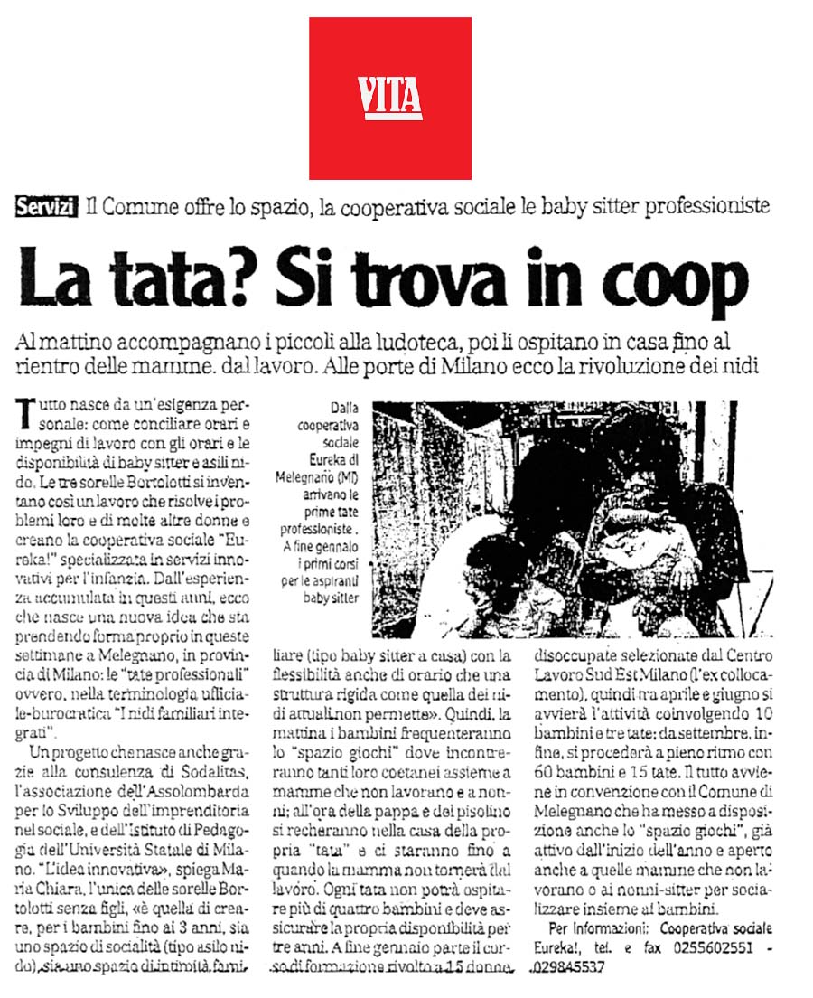 La tata? Si trova in coop
