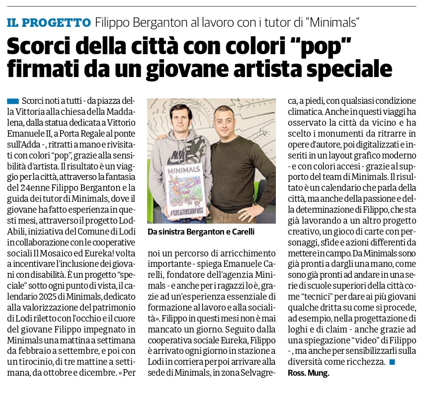 Scorci della città con colori “pop” firmati da un giovane artista speciale
